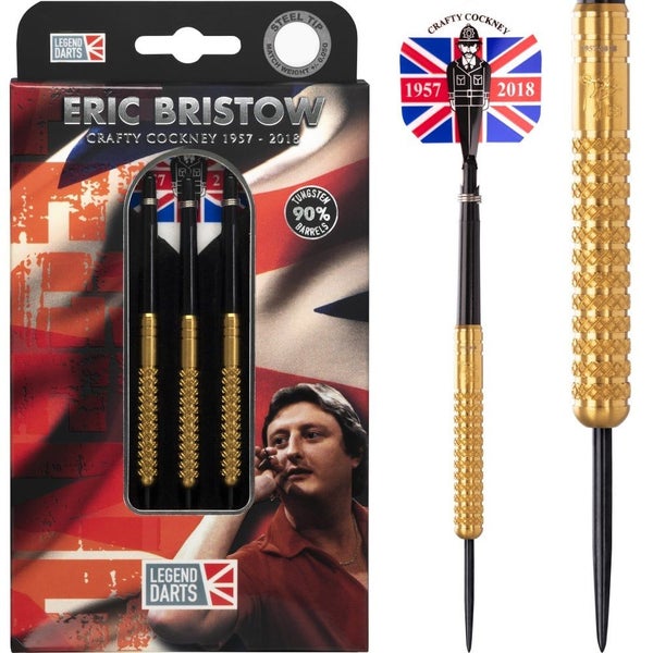LEGEND DARTS - Eric Bristow - Steel Tip - K1 - Gold - 21 Grams Carousel 1