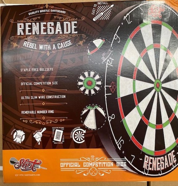 Renegade Bristle Dart Board - The Classic Bristle Dartboard Carousel 2