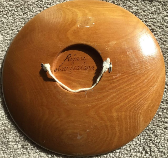 Rimu wood plaque Carousel 2
