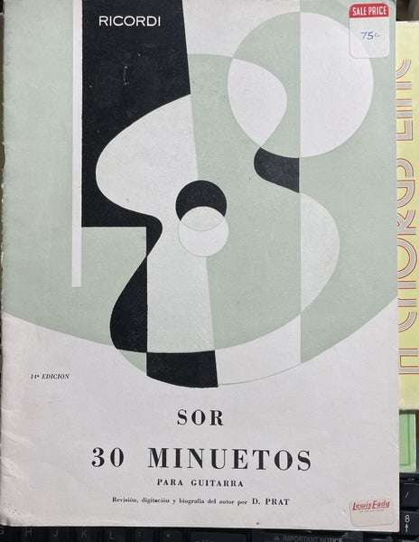 Fernando Sor 30 Minuetos Carousel 1