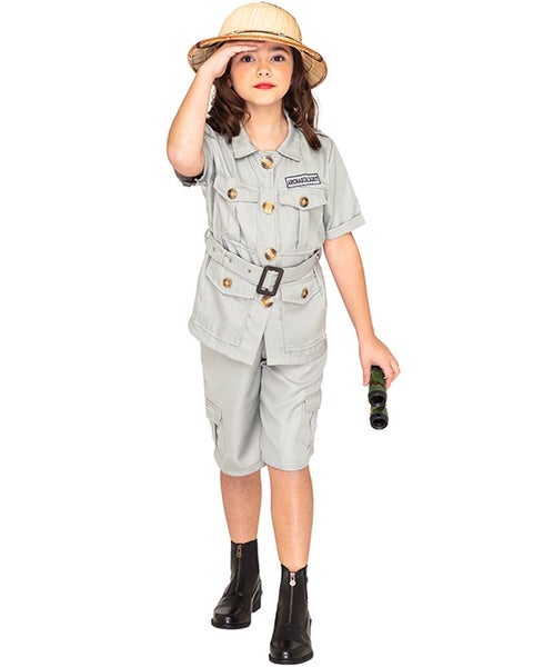Safari Suit Deluxe Kids Costume Carousel 2