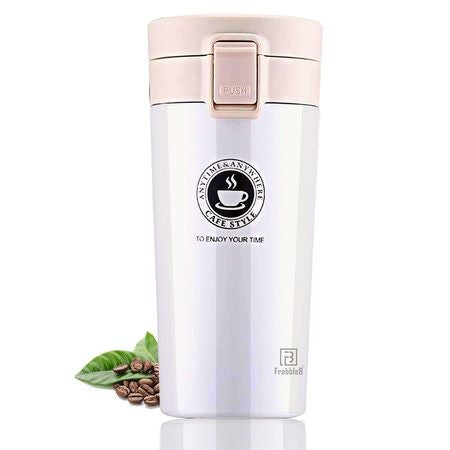 Water Bottle Double Walled 380ml Vacuum Insulated Travel Tea Coffee Flask Carousel 1
