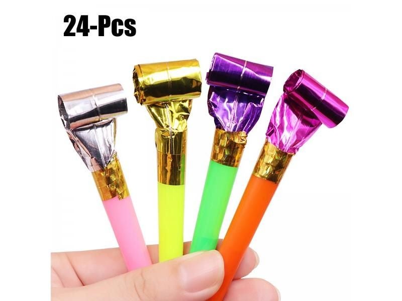 Funny Blow Out Party Noise Maker Gift Kids Birthday Kids Playing Toy Blowing Carousel 1