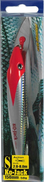 Pro Hunter 150mm Kojak Lure - Red Head Carousel 1