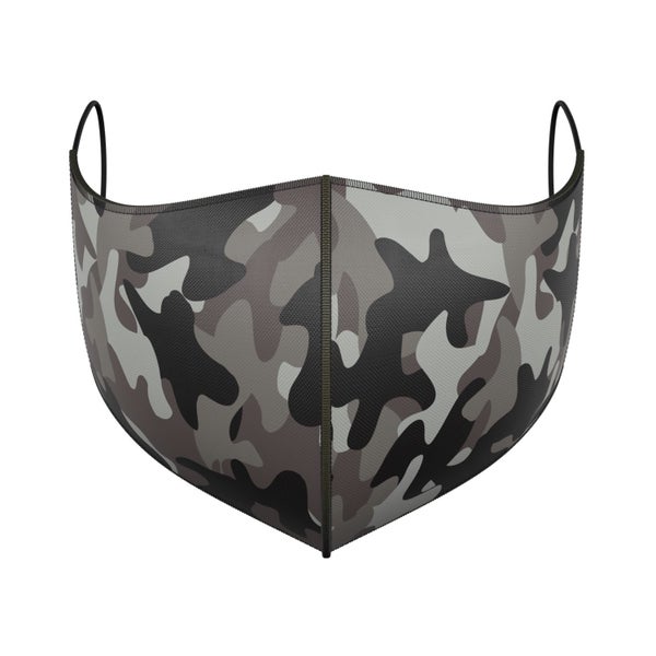 Smart Fabric Face Masks Green Camo Carousel 2