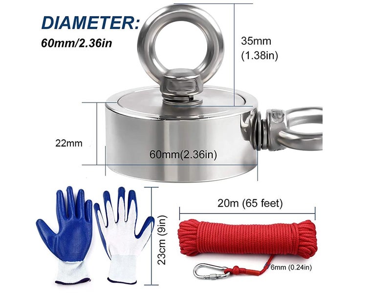 New Salvage Magnet Fishing Kit Clearance Carousel 6