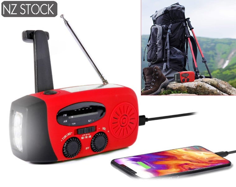 FM Radio Flashlight NZ Clearance Carousel 1