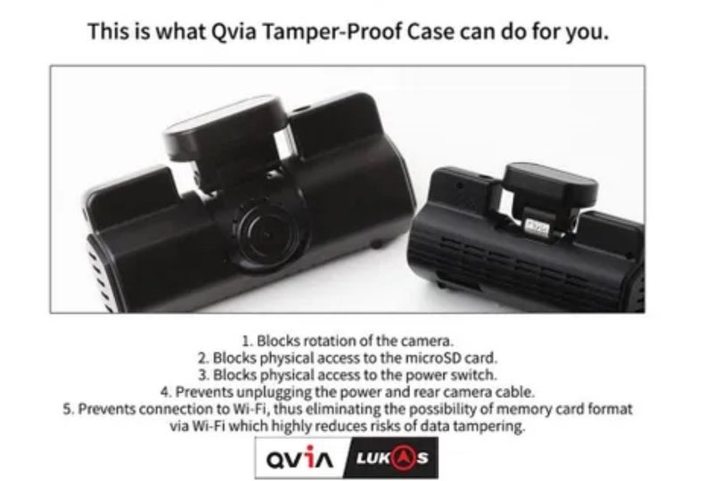 QVIA LUKAS DashCam DASH CAM TAMPER PROOF CASE AR790 Carousel 1