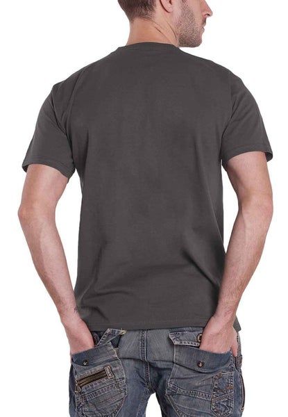 The Rolling Stones T Shirt Union Jack Tongue Diamante Official Charcoal Grey Carousel 2