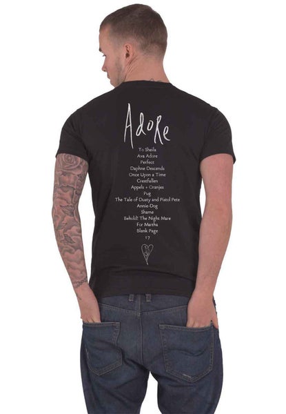 The Smashing Pumpkins T Shirt Adore Band Logo new Official Mens Black Carousel 2