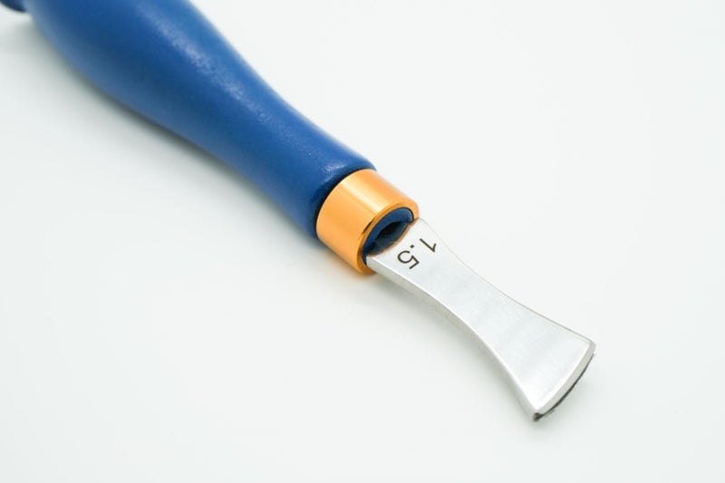 Leather Craft Tool Small Stainless Steel Blade Edge Creaser Drawing Tool 1.5mm Carousel 2