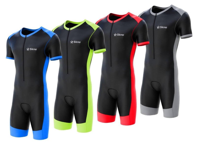 Sikma Men's Cycling All Seasons Trisuit Carousel 2
