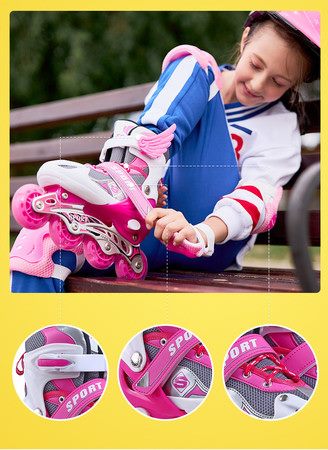 Pink Single Roller Skates Carousel 5