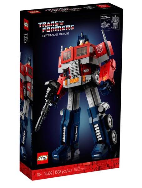 Lego 10302 Transformers Optimus Prime Carousel 1