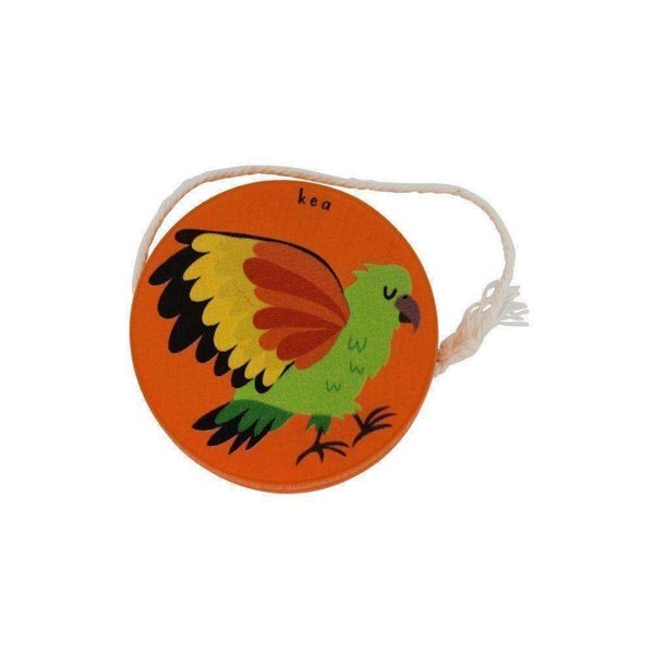 Moana Rd Wooden Yoyo Orange-Kea Carousel 1