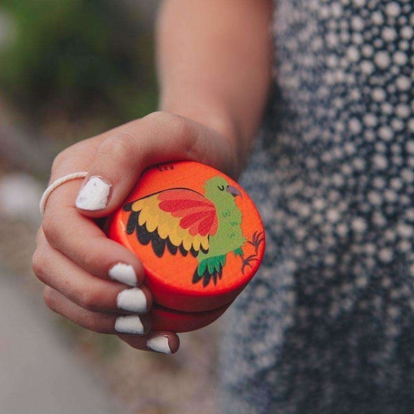 Moana Rd Wooden Yoyo Orange-Kea Carousel 2