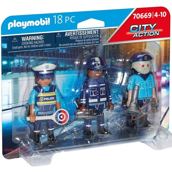 Playmobil - Police Figure Set Carousel 1