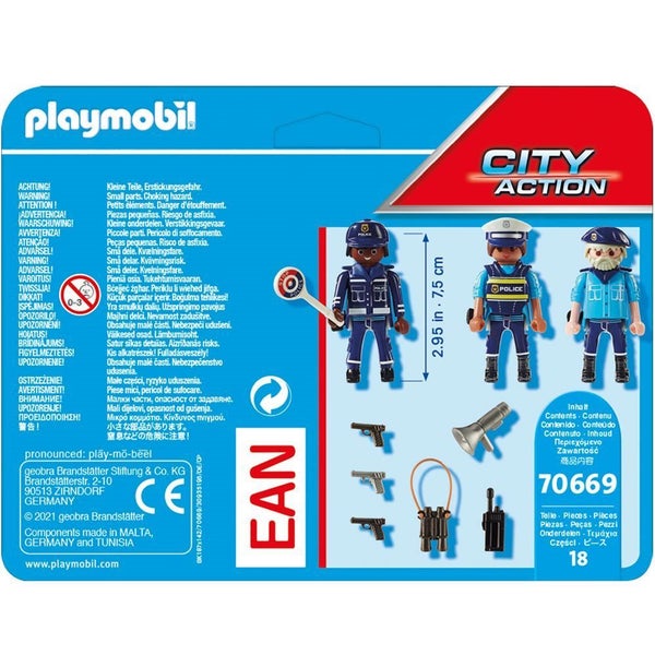 Playmobil - Police Figure Set Carousel 3