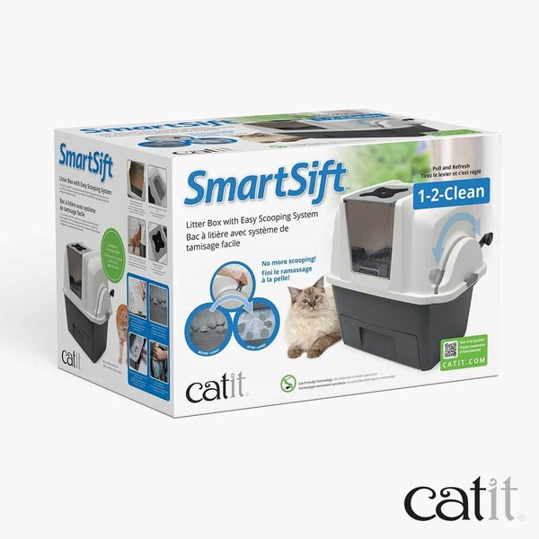Catit Design SmartSift Sifting Cat Litter Toilet Pan Carousel 2