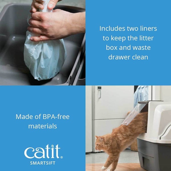 Catit Design SmartSift Sifting Cat Litter Toilet Pan Carousel 6