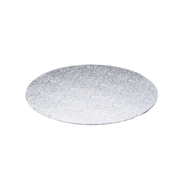 Kitchencraft Cake Board Round 35x4cm Silver Carousel 1