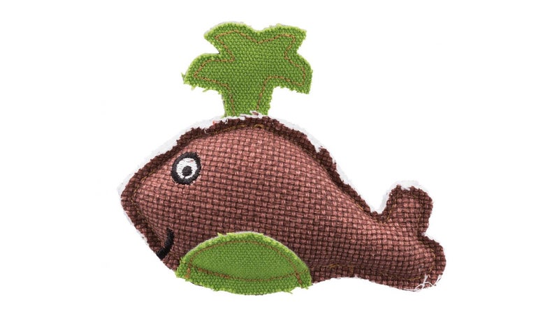 Trixie Cat Toy Nordic Whale Catnip Toy 12cm Carousel 2
