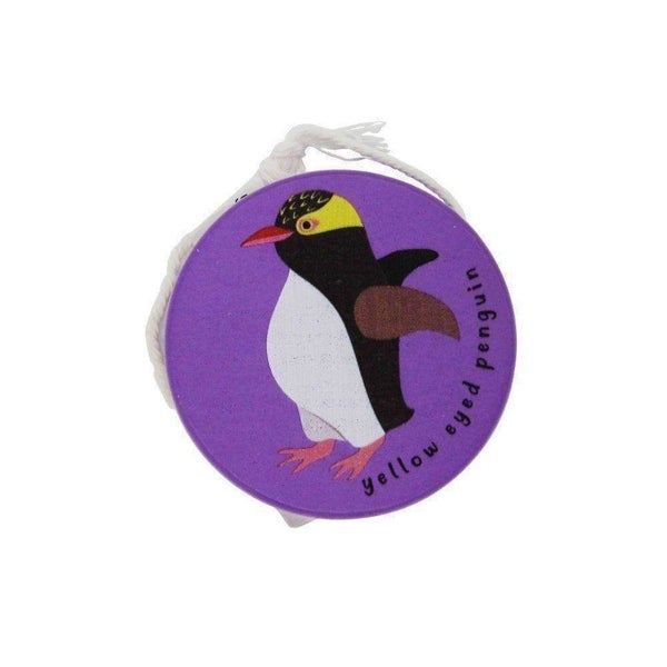 Moana Rd Wooden Yoyo Purple-Yellow Eyed Penguin Carousel 1