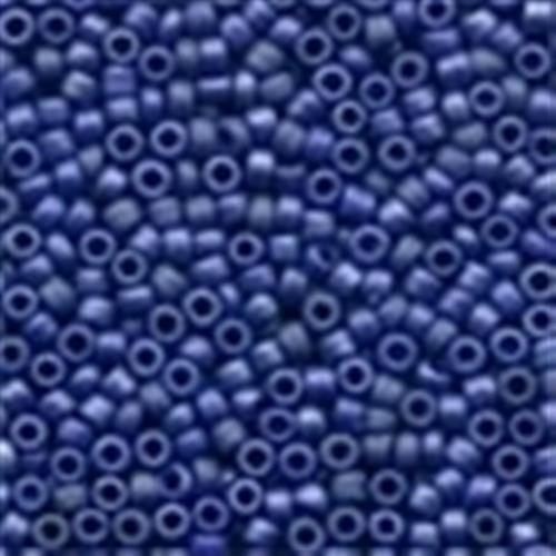 Mill Hill Glass Beads Size 11 Antique 03061 Matte Periwinkle Carousel 1
