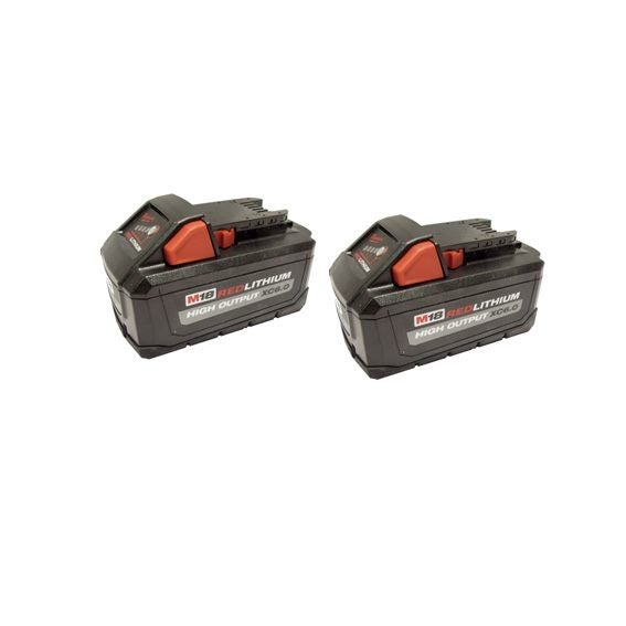 Milwaukee 6.0 Battery M18 HIGH OUTPUT Li-Ion XC 48-11-1865 -2 Pack Carousel 1