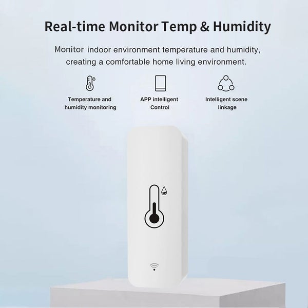 Tuya Smart Temperature And Humidity Sensor WiFi APP Remote Monitor SmartLife622A Carousel 2