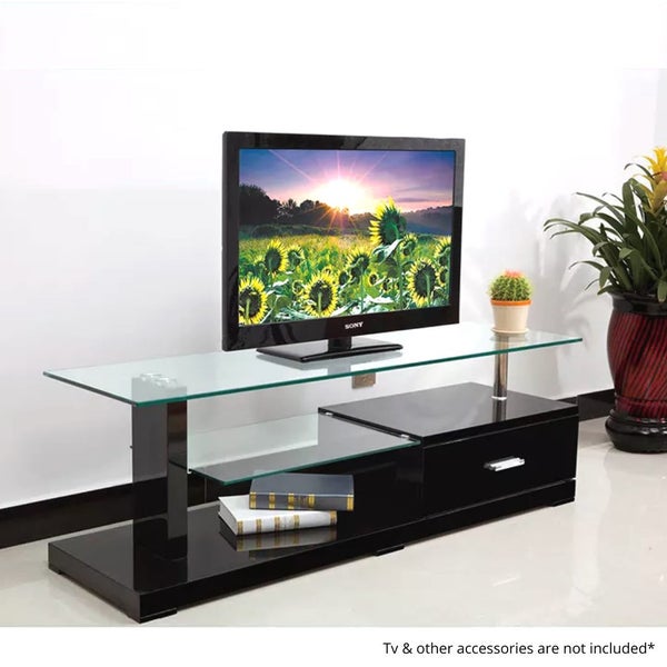 Aiyanna Entertainment Unit | Black TV Unit Carousel 1