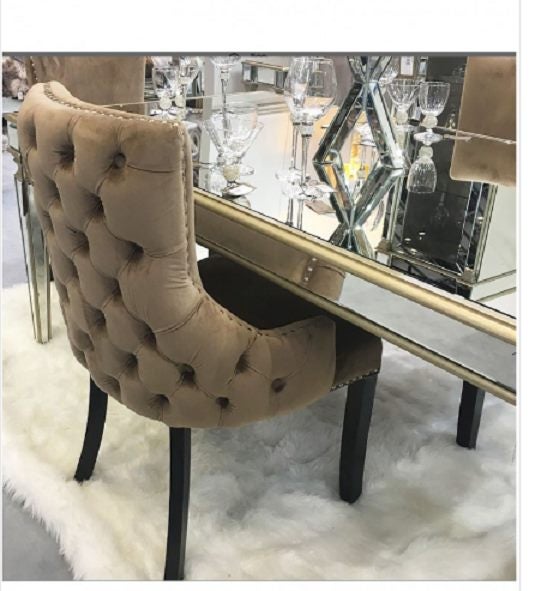 CLEARANCE - Odessa Mirrored Dining Table 180W **50% OFF** Carousel 9