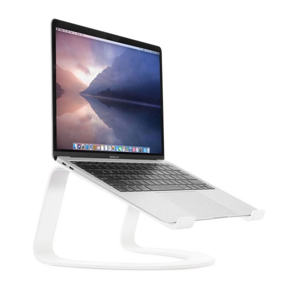 Twelve South Curve Laptop Stand for MacBook / Laptops (White) Carousel 2