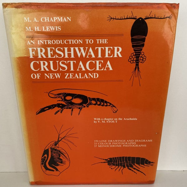 An Introduction to the FRESHWATER CRUSTACEA of New Zealand 1976 1st edition Carousel 2