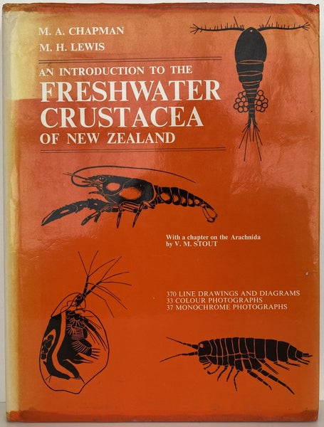 An Introduction to the FRESHWATER CRUSTACEA of New Zealand 1976 1st edition Carousel 1