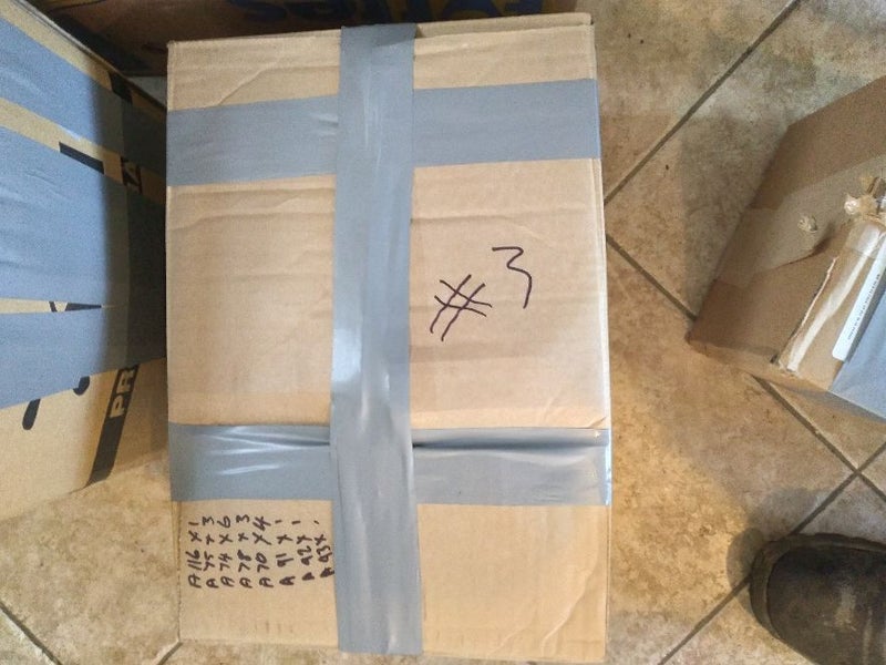 A section Vee Belts New Old stock Box #3 Bargain Carousel 1