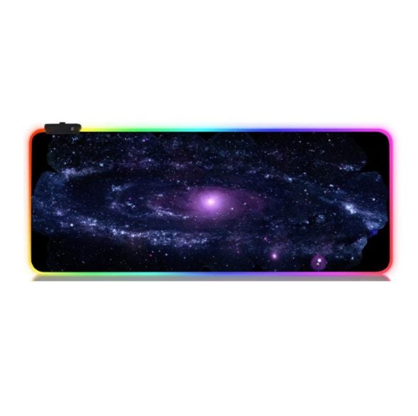 LED soft Mouse Pad 400*900*4mm Galaxy Carousel 1