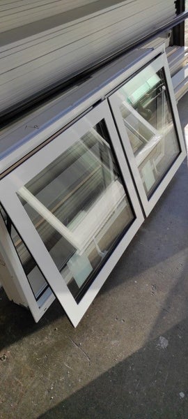 Brand New Aluminium Double Glazed Window - Arctic White Carousel 1