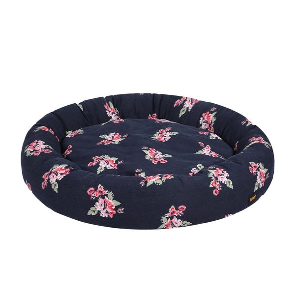 Pawz Dog Calming Bed Washable Portable Round Kennel Navy S M L XL 2XL 3XL Carousel 1