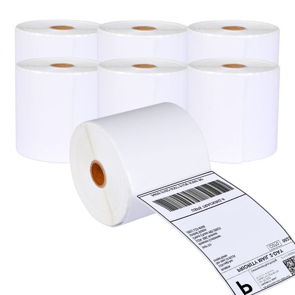 6 Rolls Direct Thermal Labels Barcode 101x152 Fastway EParcel Startrack Zebra Carousel 1
