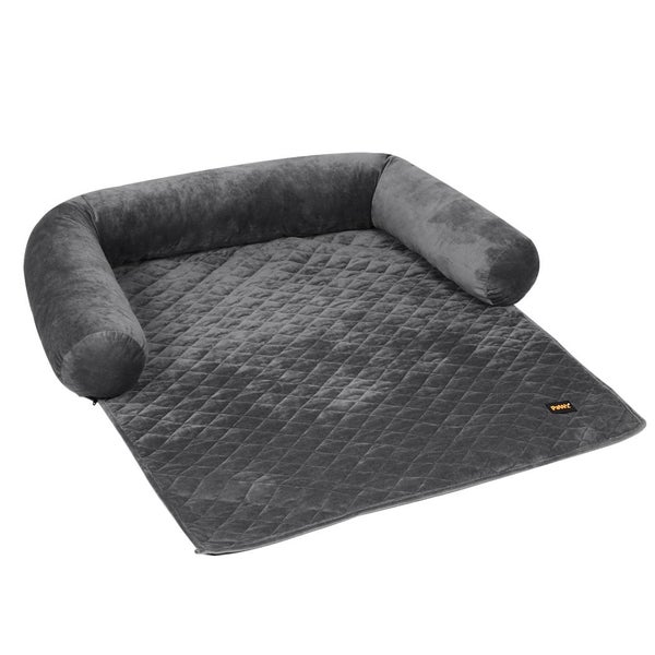 Pawz Pet Calming Bed Dog Protector Sofa Cover Washable Removable Waterproof L Carousel 1