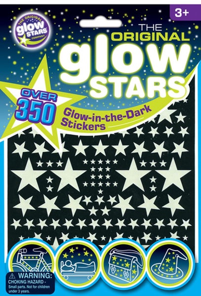 Brainstorm The Original Glowstars Glow-in-the-Dark Stickers, 350pc Carousel 1