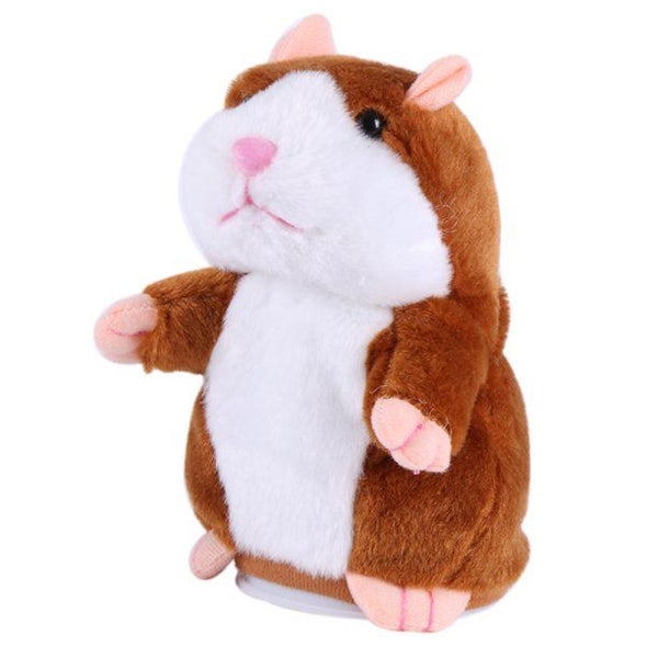 Cute Talking Plush Hamster Repeats What You Say Interactive Toys Carousel 2