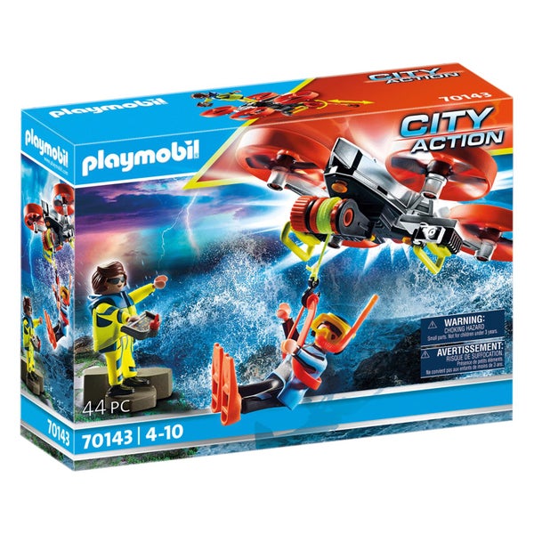 Playmobil Diver Rescue With Drone Carousel 1