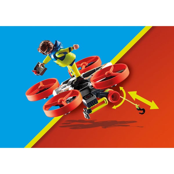 Playmobil Diver Rescue With Drone Carousel 4