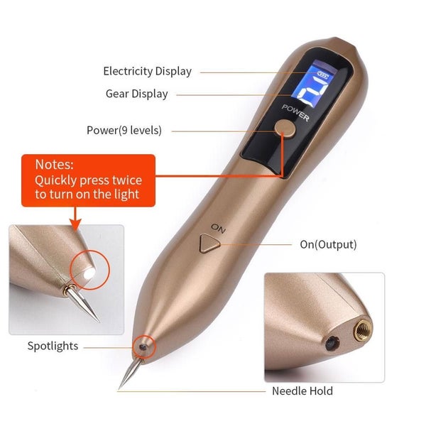Plasma Pen LCD Laser Plasma Pen Wart Mole Spot Removal Skin Tag Remover Carousel 1