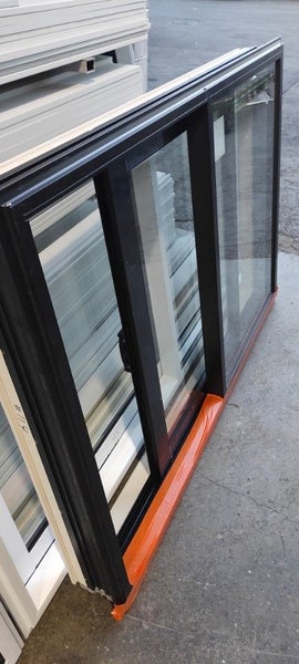Brand New Aluminium Sliding Window - Matt Black Carousel 2