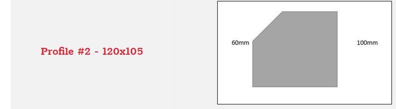 Douglas Fir Brick Rebate Laminated KD UT Gauged 120x100 Carousel 2