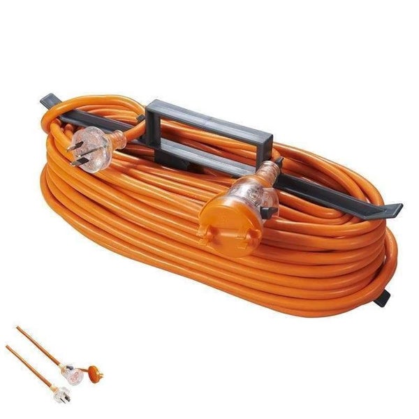CordTech 25m Heavy Duty Garden Extension Lead With Lock On Socket Carousel 1