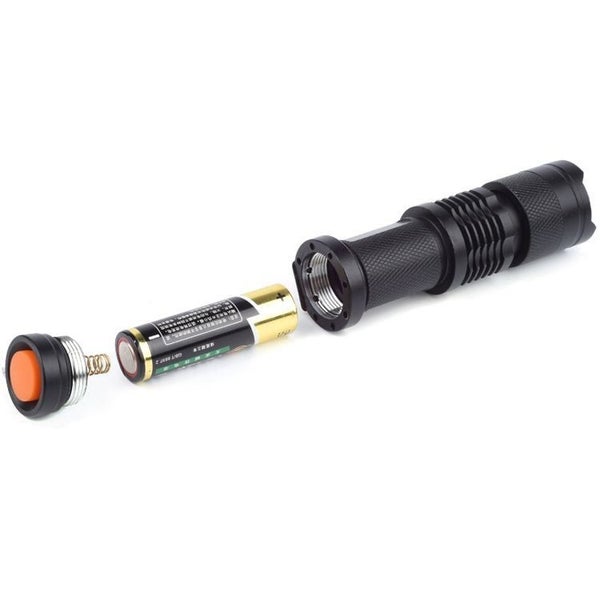 $1 Res! 3W Aluminum Flashlight Torch For Hiking/Camping Carousel 5